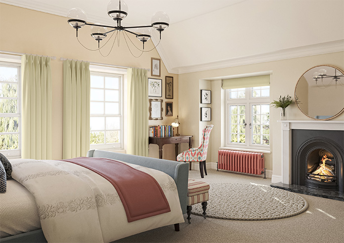 Kyoto Faux Silk, Cream - Made to Measure Curtains - Image 8